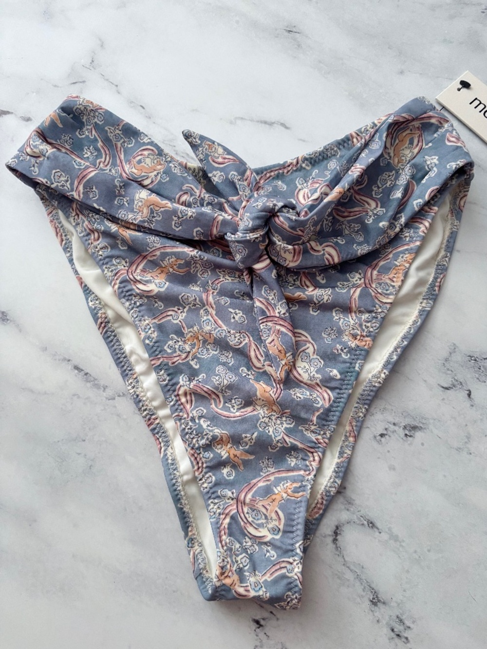 Montce Swim Bikini Bottom Nwt Cupid Paula Tie Up Small s